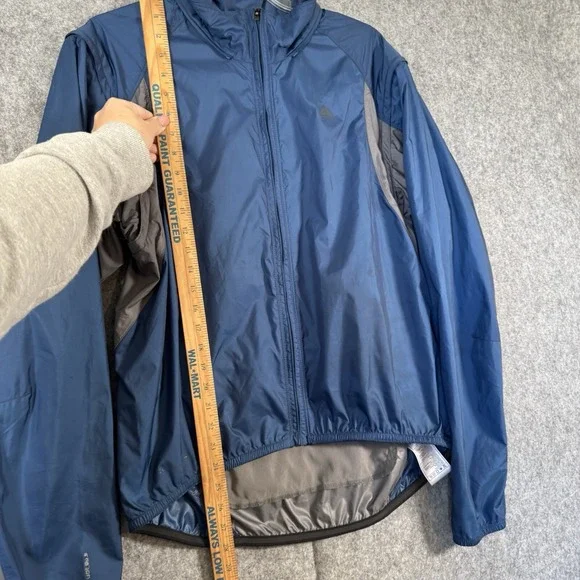 Vintage Nike ACG Outer Layer 3 Mens Large Windbreaker Jacket Gorp Sport‎ Blue